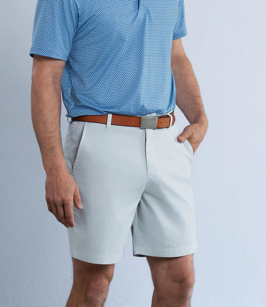 Coastal Cotton Stone Performance Shorts