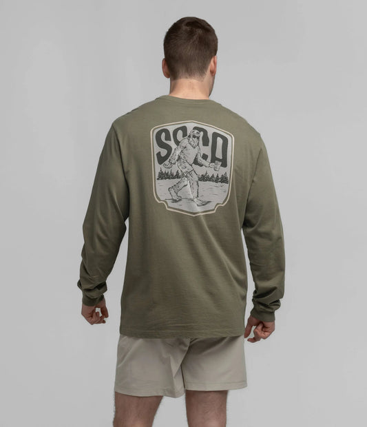 Southern Shirt Brosquatch Tee - Spanish Moss