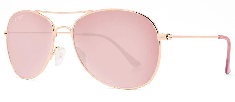 Abaco Avery Rose Gold/Rose Gold Sunglasses