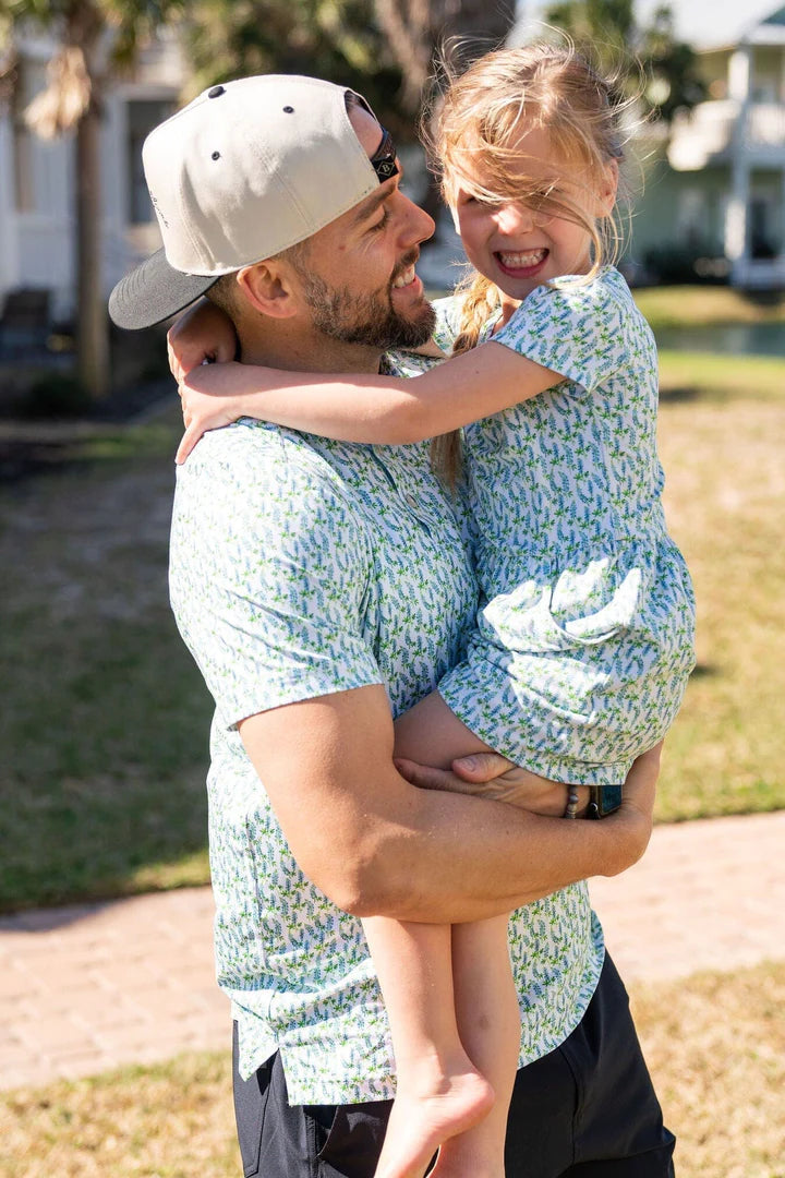 Burlebo Girl's Bluebonnets Dress