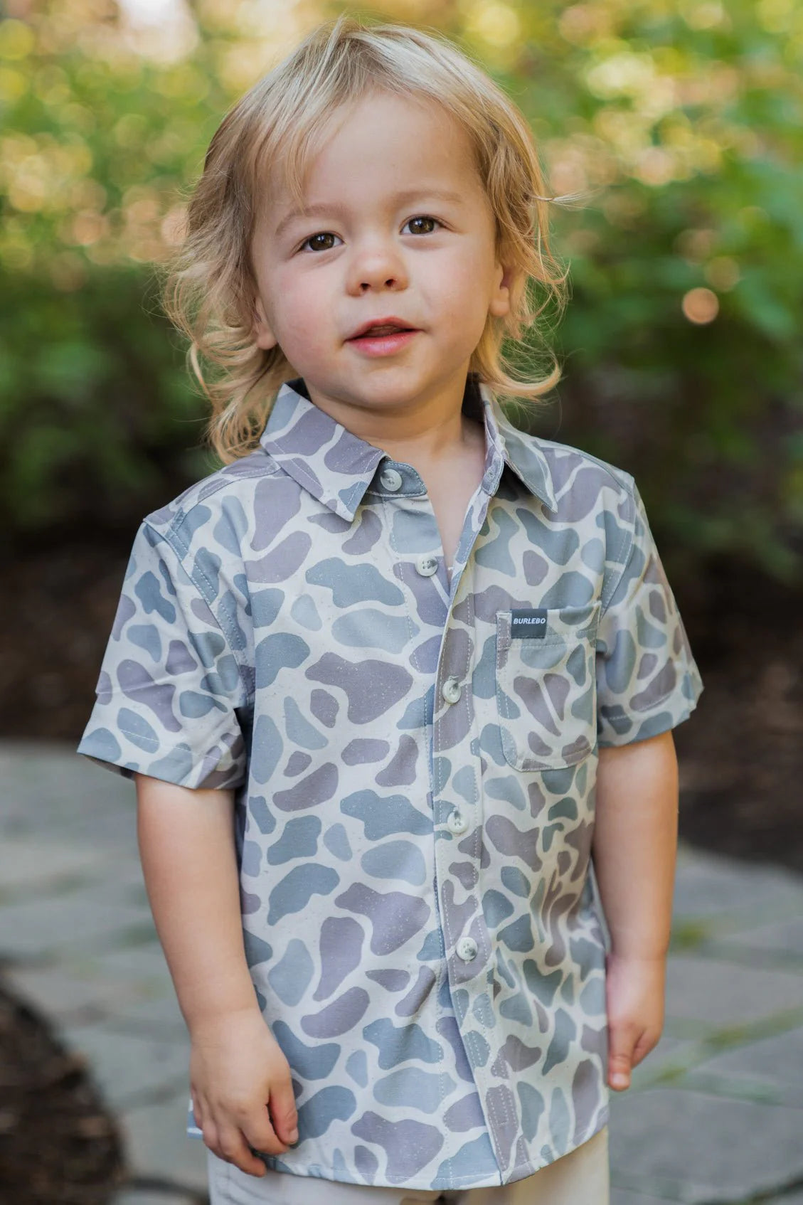 Burlebo Classic Deer Button Up Boys